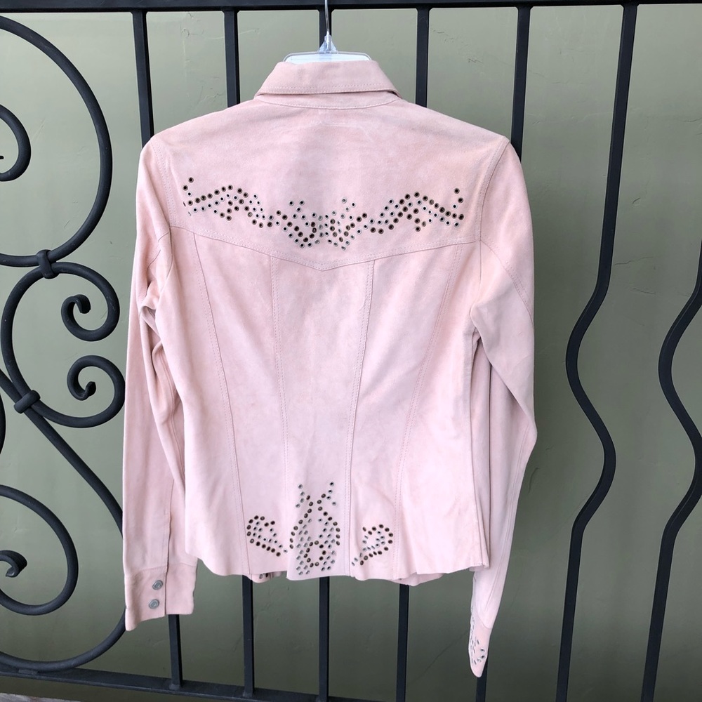 NWT Suede country western jacket/top size M - Picture 3 of 7